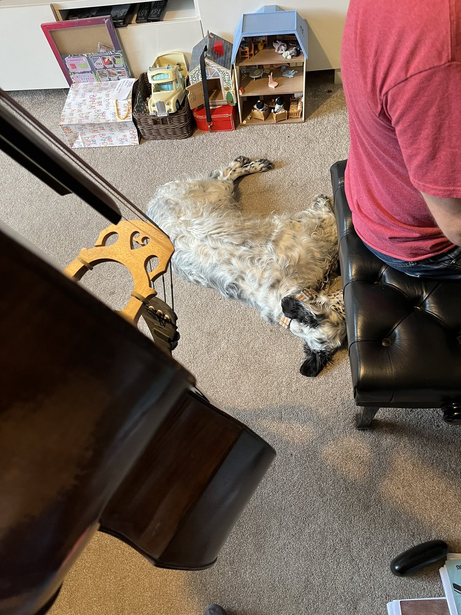 Yesterdays rehearsal turned duet to trio…