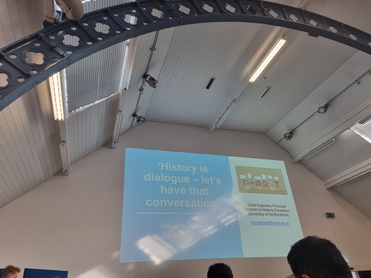 ClassAcademic's tweet image. Saturday morning. Midlands History Forum. Let&apos;s go!