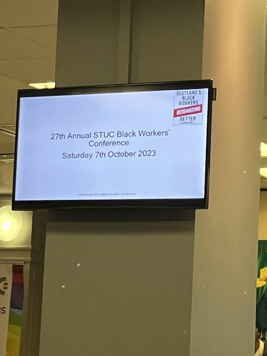 CSPScot's tweet photo. #BWC23 really pleased to be supporting our CSP delegate at our first black workers conference https://t.co/yVyxQenriV