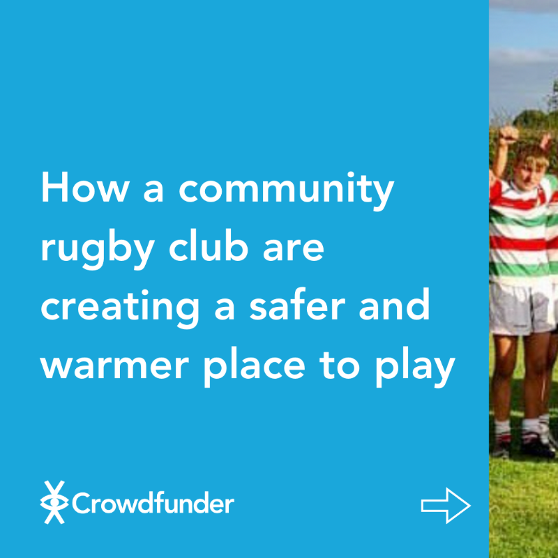 crowdfunderuk's tweet photo. 💙 Projects we love

🏉 Thriving grassroots sports leads to international success. Last month @Stockportrugby raised more than £52,000, unlocking £10,000 of extra funding to install and new hot water and heating system.

🌹 Good luck, @englandrugby!

#ENGvSAM | #RWC2023