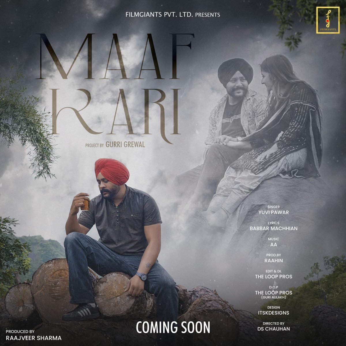 FilmGiants's tweet photo. Are you ready for #Maafkari ? ❤️
.
@yuvi_pawar0001 @babbar_machhian
@ds_chauhan.__ @gurri_grewal_yaaariyn_films @raajveersharmaofficial @itskdesigns

#maafkari #yuvipawar  #filmgiants #raajveersharma
#Punjabisong #sadsong #punjbaisadsong https://t.co/8HggDTeUmL