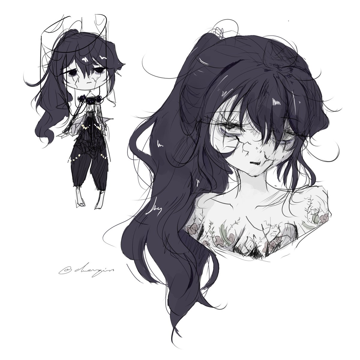 cheruqiro's tweet photo. more sketchies no arties
#oc #originalcharacterart https://t.co/HZ4bZu4WzB