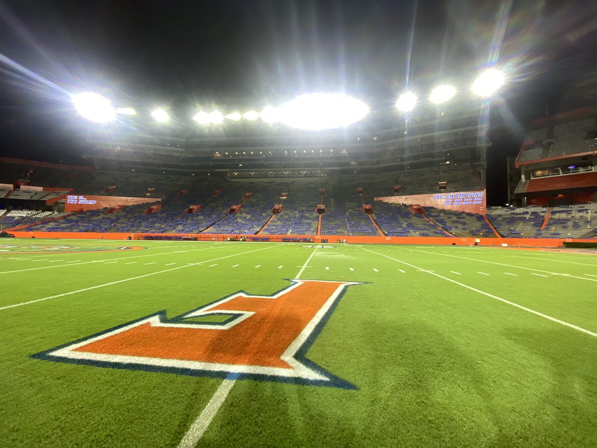 GatorTurfStaff's tweet photo. Morning views. https://t.co/ZyaKphMWsf