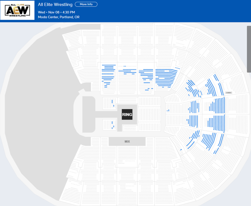 Breakdown Of The Moda Center Seating Chart