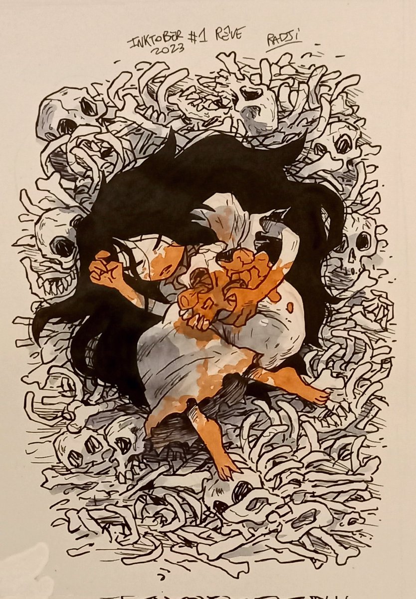 Radji_BD's tweet photo. Inktober2023 1, 2,3,4 avec Vampirette https://t.co/dgBCeRUzLN