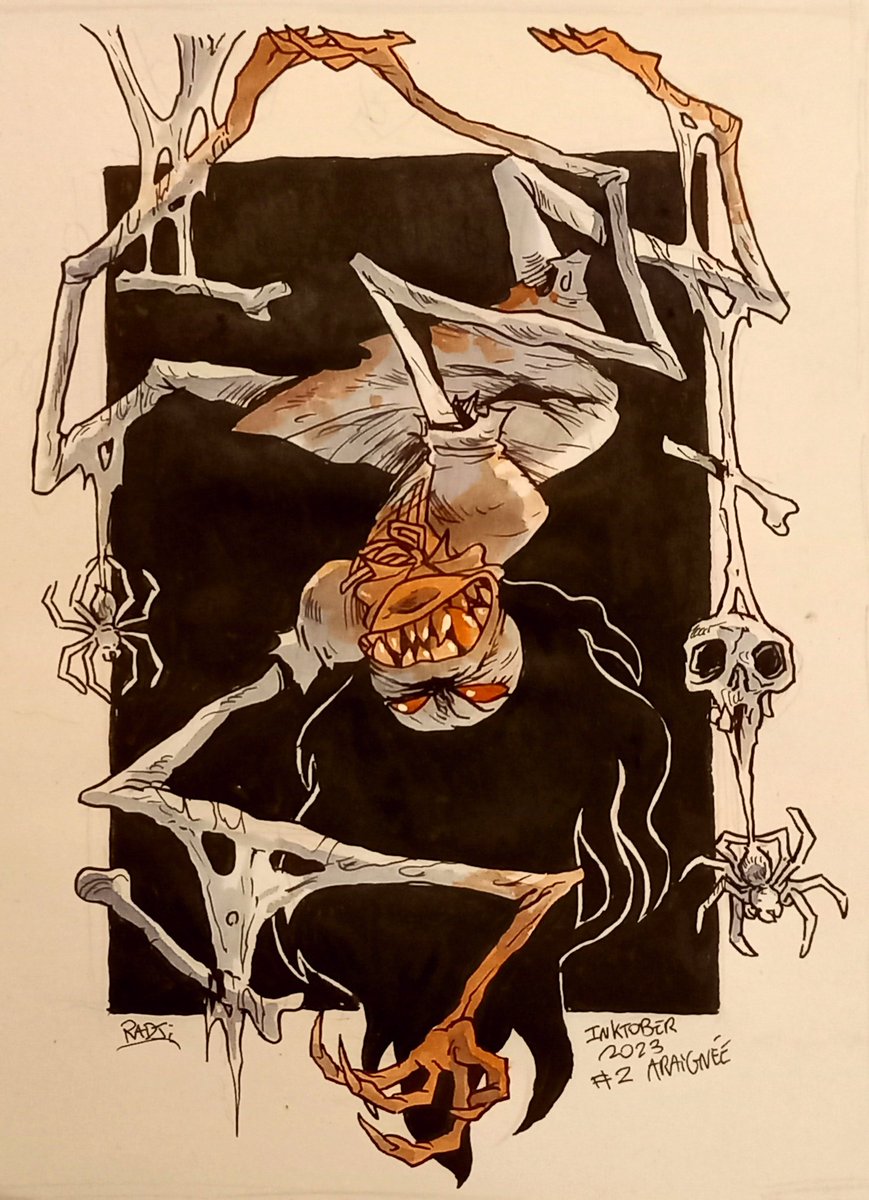 Radji_BD's tweet photo. Inktober2023 1, 2,3,4 avec Vampirette https://t.co/dgBCeRUzLN