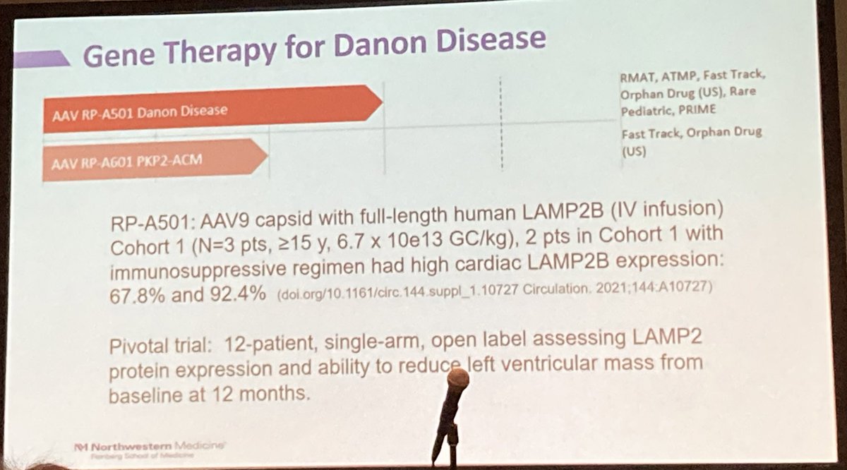 🧬therapy for heart failure - a promise in evolution ✨
🔥AAV delivered micro-dystrophin for DMD & Danon Disease 
#HFSA2023 @HFSA