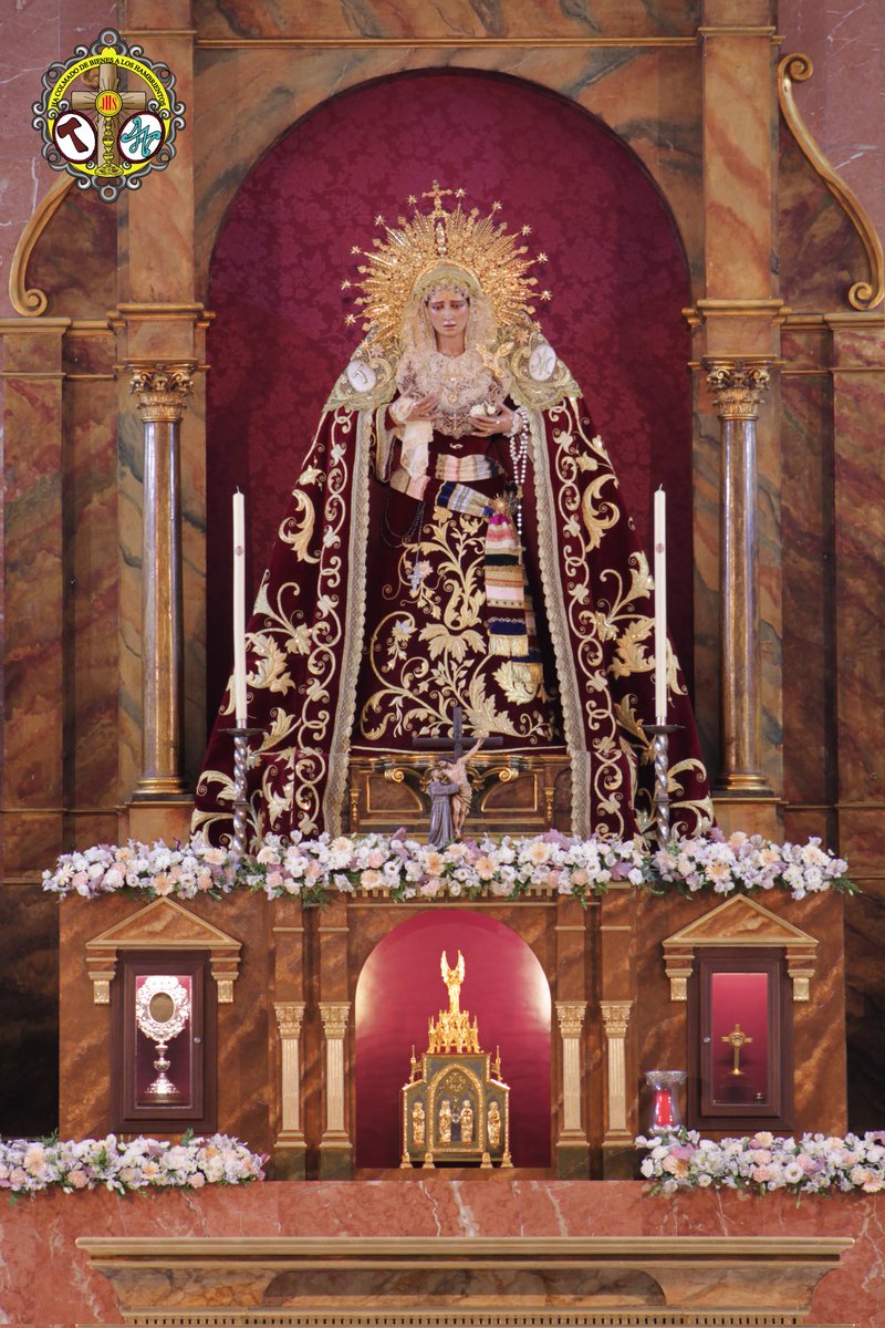 HDesamparados's tweet photo. 🔴 Aún con la emoción y felicidad de lo vivido el pasado miércoles, queremos agradecer a todas y cada una de las hermandades, colectivos, instituciones y personas que asistieron a la bendición del nuevo retablo y altar de nuestra parroquia.

#BurdeosyOro https://t.co/Zc6yLVbfCa