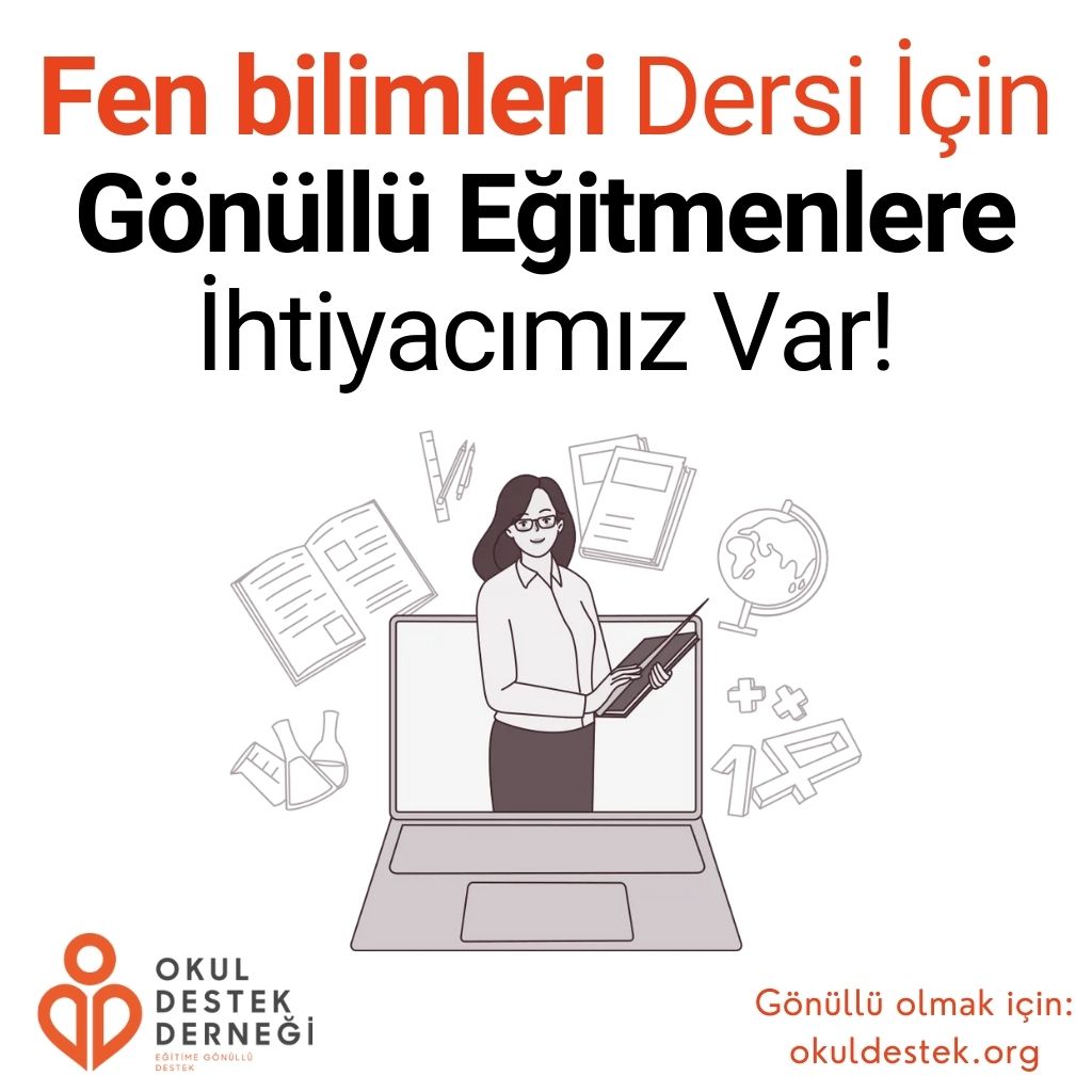 OkulDestek's tweet photo. Gönüllü eğitmenimiz olur musunuz?

Merkez ekibimiz tarafından hazırlanan içerikler doğrultusunda, çevrim içi küçük sınıflarda ortaokul öğrencilerine ders anlatabilir, kendilerini geliştirmelerine destek olabilirsin. 🧡

https://t.co/pJAtEPpJ15 https://t.co/Ih8ioGTfAu