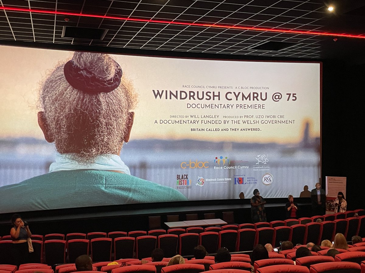 What a beautifully, important, and moving film. So humbled by the stories of the Windrush elders. Hope to see this in cinemas and in every school in Wales. #diolch @rcccymru @WindrushCymru