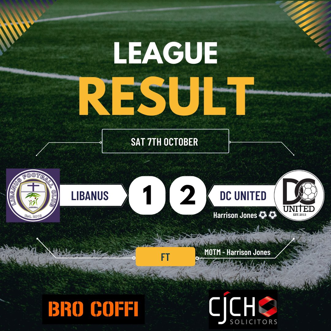 Travelling to Swansea to face <a href="/LibanusFC/">Libanus FC</a> is always a very close, tough game. And that was no different today!

2 excellent long range efforts from Harrison Jones was just enough to get us the 3 points 🎯⚽️