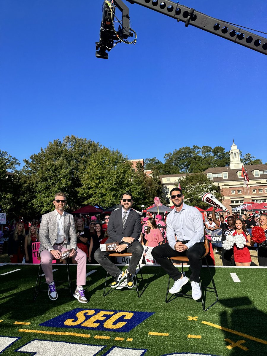 Big thanks to <a href="/ESPNMcGee/">Ryan McGee</a> and <a href="/MartySmithESPN/">Marty Smith</a> for having me on this morning! 😎