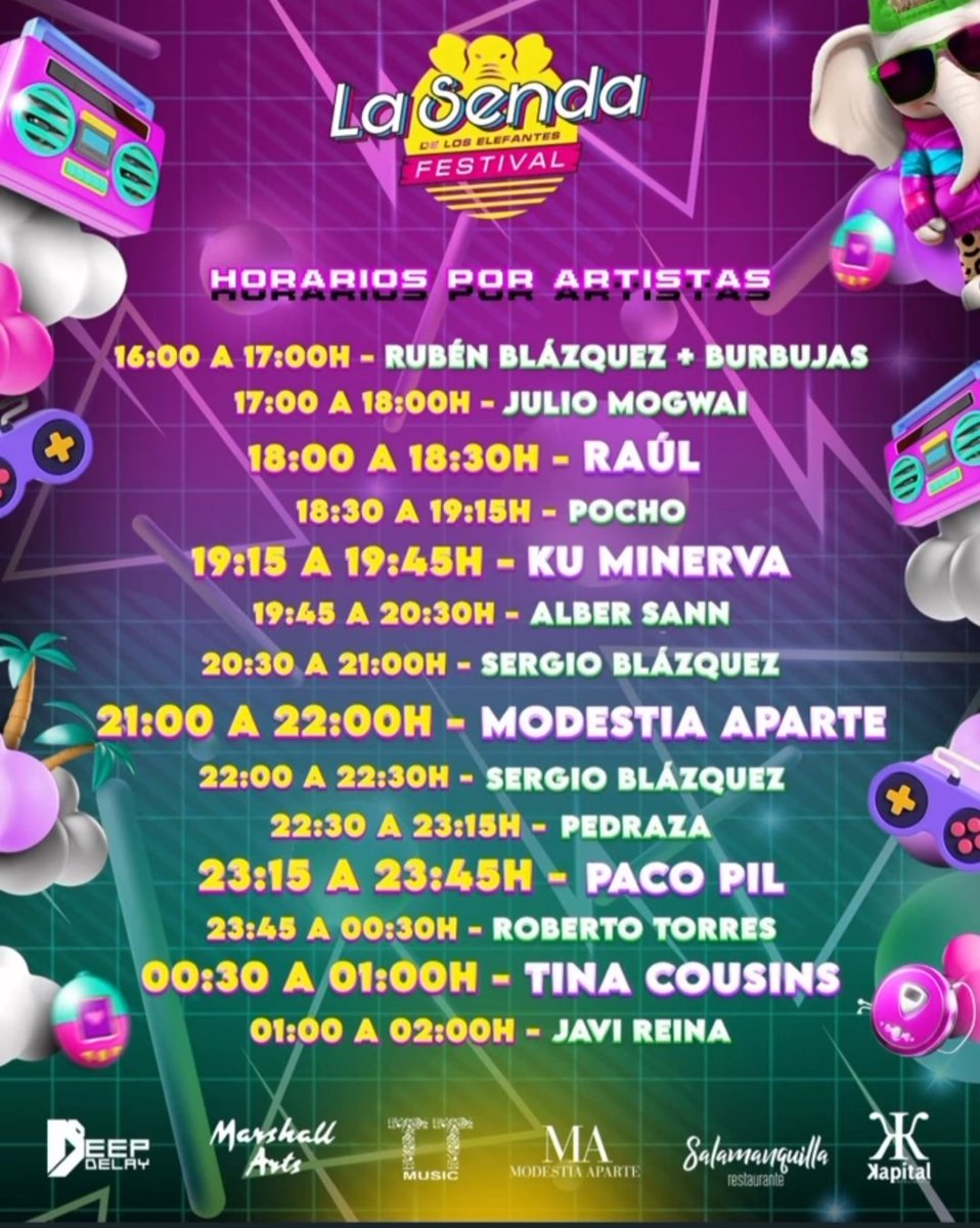 FansRaulFuentes's tweet photo. En un rato en @TalaveraFerial comienza  el festival #LaSenda con artistas de los 90 y 00.
Con @Raulcantante , #KuMinerva ....entre otros...
No te quedes sin tú entrada 🎟️ en la web y en taquilla 
@constanmanager @managerraul
https://t.co/9RKbyKha4N https://t.co/tLH7oHByB8