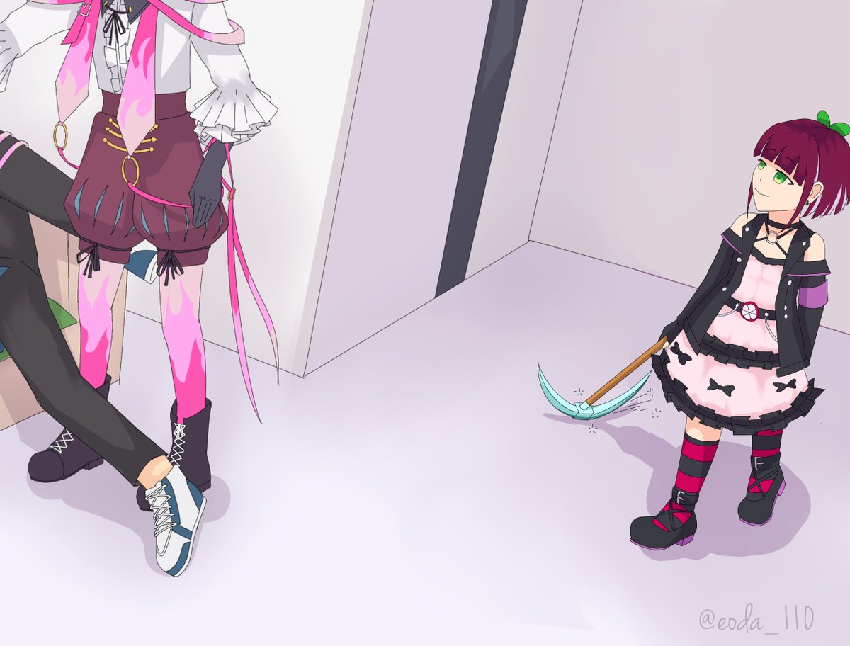 Bebekudastel's tweet photo. "Kenapa kakak cowo tingkahnya selalu gini??!"

My 53renade commission by @its_eoda is finally finished!!! Just sibling shenanigans once again, no words needed wwwww

#53renade #Derem_Art #Nagisa_Arciart #Artvanluna #LASTrenade https://t.co/rJzxJFoDFf
