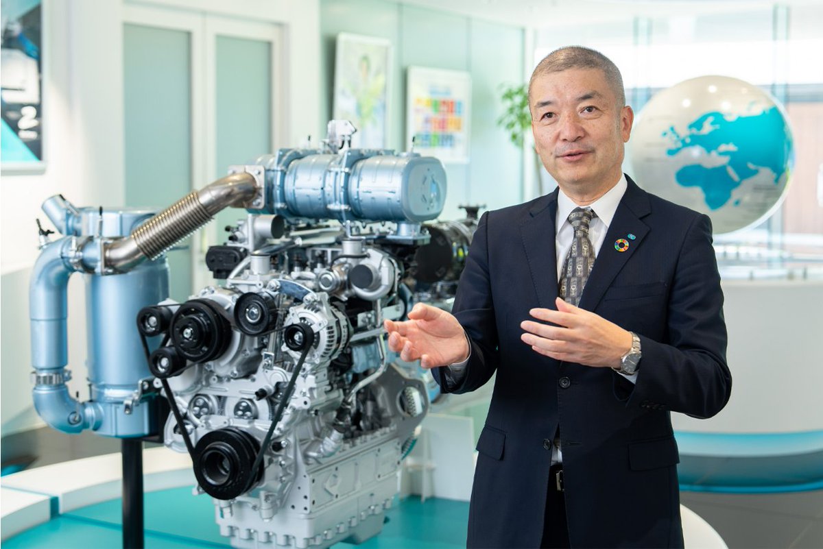 Want to know more about our commitment to Carbon Neutrality? Mr Taneda, General Manager of Kubota Engine Division talks us through Kubota's three key initatives to continue our journey to a more sustainable future.

Read the full story here: bit.ly/Kubota-Engines…