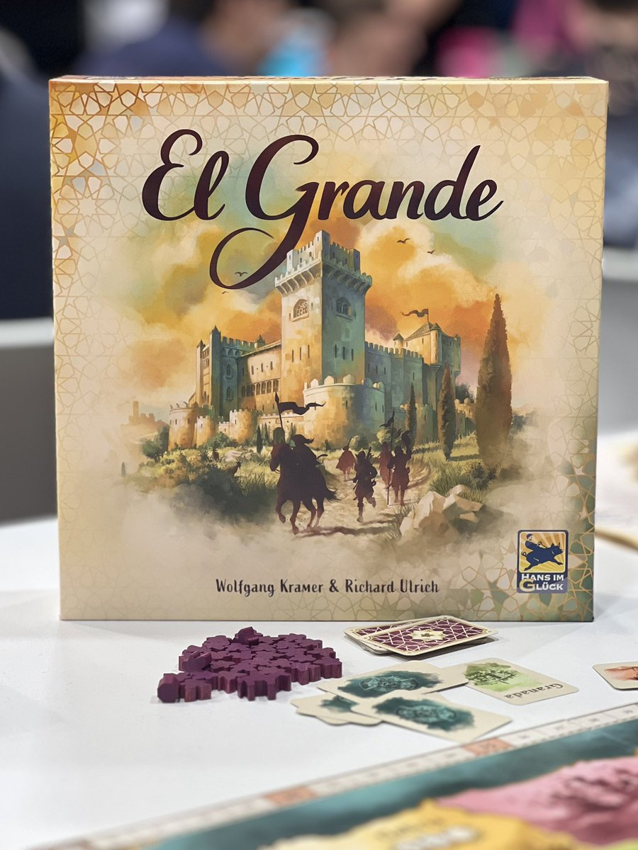 misterneil2908's tweet image. On s’attaque à El Grande #j2s #spiel23