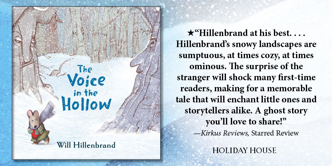 THE VOICE IN THE HOLLOW is on shelves now! #picturebook

<a href="/WillHillenbrand/">Will Hillenbrand</a>

ow.ly/8VPW50PTAHk