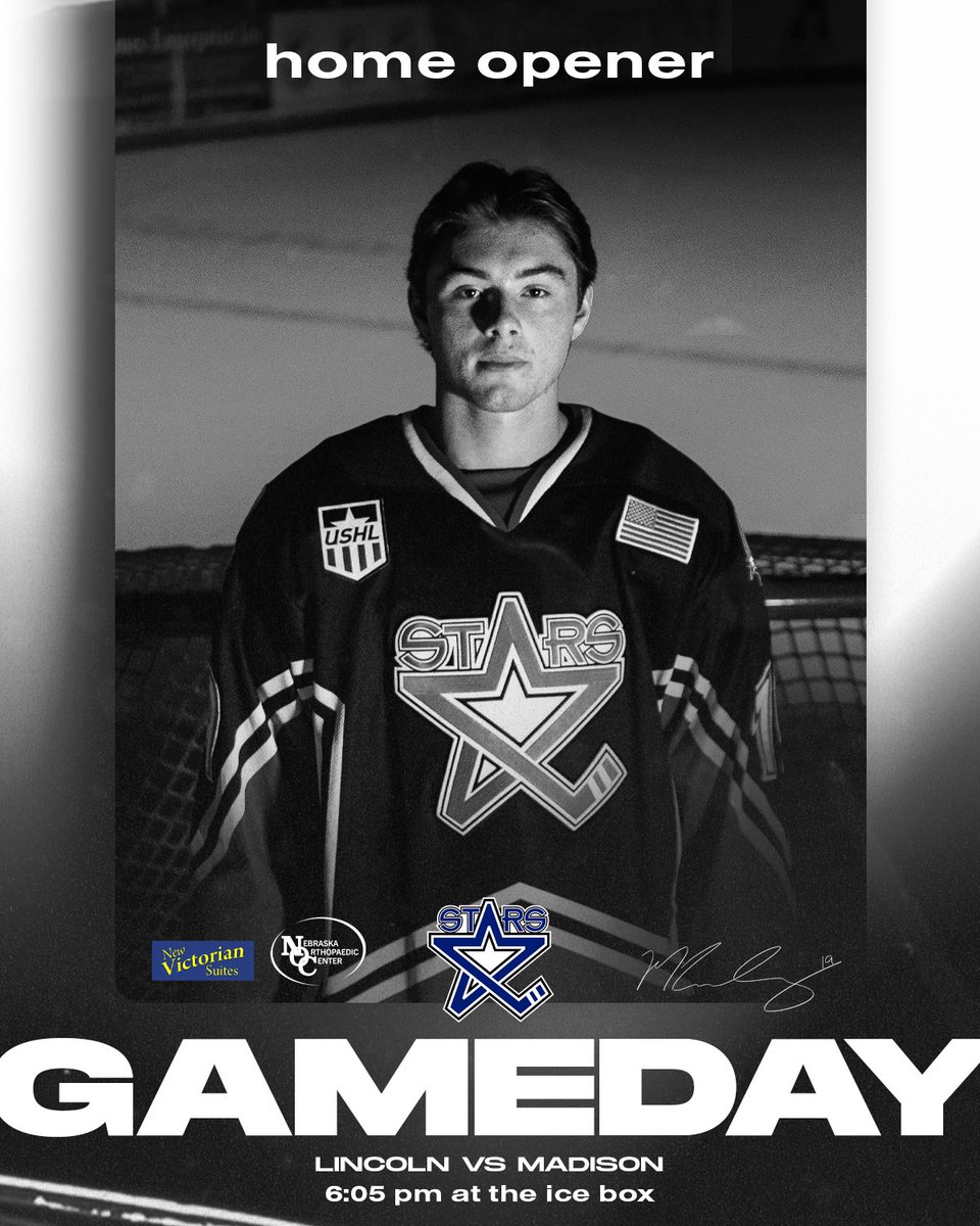LincolnStars's tweet image. Home opener gameday, let’s ride! #AllAboard🚂

🆚: Madison 
📍: Ice Box 
🕕: 6:05 p.m.
📺: flohockey.tv/live/60096?wat…
📻: mixlr.com/lincoln-stars