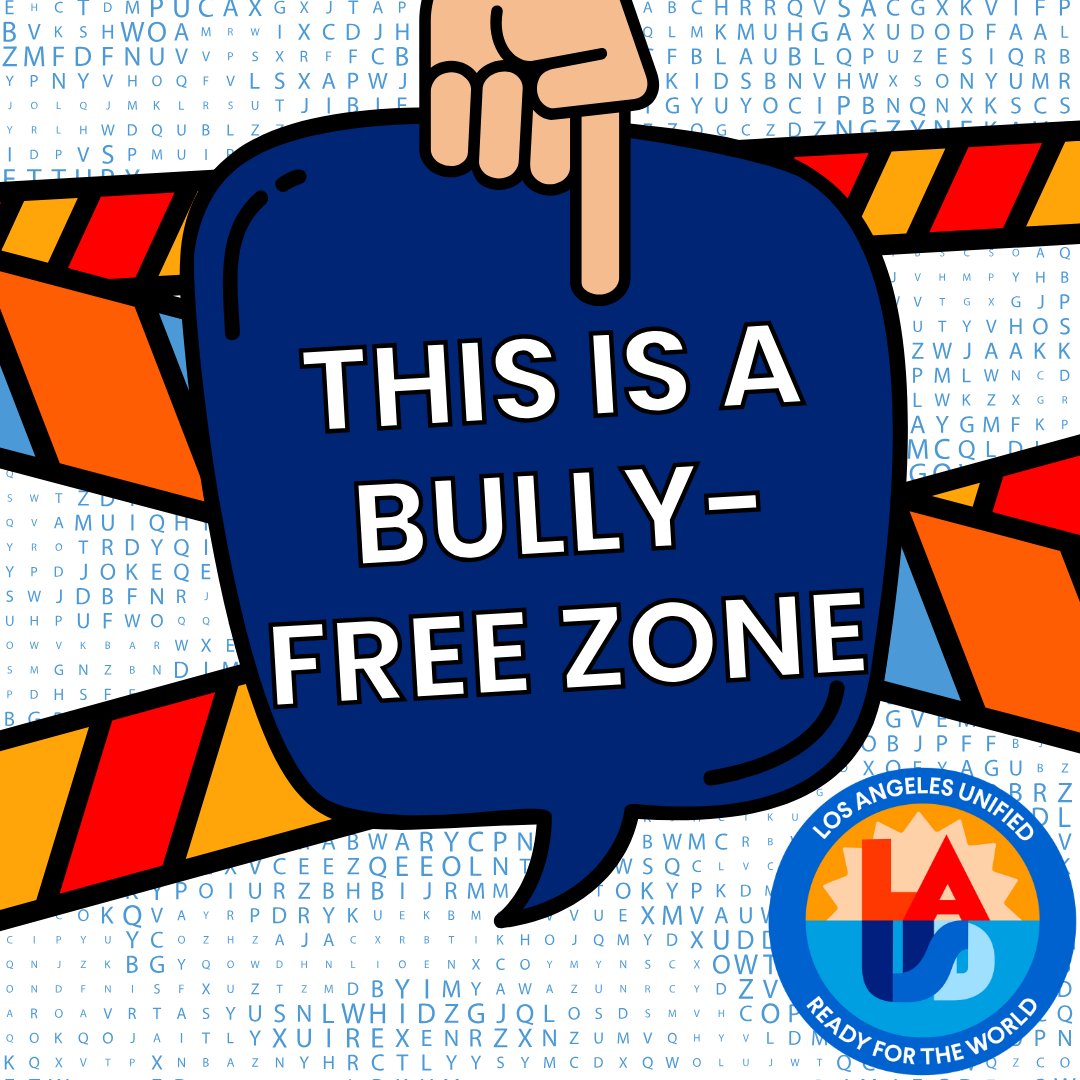 LAUSD Student Support Programs (@lausd_ssp) on Twitter photo National Bullying Prevention month helps to prevent childhood bullying and promote kindness, acceptance, and inclusion. Brainstorm ways you can promote preventions at your school!
<a href="/SHHSLausd/">Student Health and Human Services</a>
<a href="/PbisRp/">LAUSD PBIS/RP</a>
<a href="/lausd_psa/">LAUSD Pupil Services & Attendance</a>
<a href="/LAUSDHEO/">Homeless Ed Office</a>
<a href="/WPLausd/">Wellness Programs_LAUSD</a> National Bullying Prevention month helps to prevent childhood bullying and promote kindness, acceptance, and inclusion. Brainstorm ways you can promote preventions at your school!
<a href="/SHHSLausd/">Student Health and Human Services</a>
<a href="/PbisRp/">LAUSD PBIS/RP</a>
<a href="/lausd_psa/">LAUSD Pupil Services & Attendance</a>
<a href="/LAUSDHEO/">Homeless Ed Office</a>
<a href="/WPLausd/">Wellness Programs_LAUSD</a>