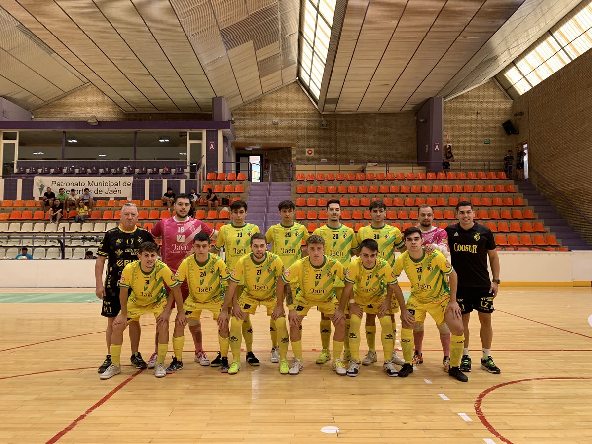 🟡 SEGUNDA DIVISIÓN B

⏱ 1' | 0 - 0 | <a href="/JaenFS/">Jaén Paraíso Interior FS</a> "B" - <a href="/CFS_Pinatar/">Zambú CFS Pinatar Cerramientos Abatibles</a>

🎙 ¡Comienza el partido!

🟡5️⃣ <a href="/_joseemr__/">_joseemr__</a>, <a href="/03Pedrolas/">pedrolas 03</a>, <a href="/Daanichu_13/">Danichu🤍</a>, <a href="/RaulHdezz__/">Raul Hernandez</a> y <a href="/Carlosrdrgz19/">CR:(:</a> 

⚪️5⃣ Sanabria, Borja, Saura, Gambín y Juanpi 

#SomosJaén💛#FuturoAmarillo