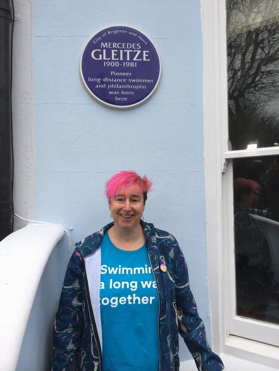 On this day in 1927, Mercedes Gleitze successfully swam the English Channel. From 13-15 Oct we're celebrating Mercedes Gleitze with a special event at Sea Lanes in #Brighton fabrica.org.uk/events/enduran…