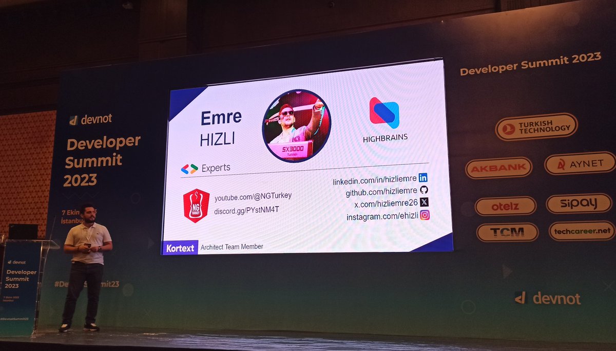 yazilimcikisi's tweet photo. Lemi Orhan Ergin, Eser Özvataf, Ahmet Pirimoğlu ve Emre Hızlı
Öğleden sonra sunumları 🥳
#devnotsummit23
@lemiorhan @ahmetpirimoglu @eser @hizliemre26 https://t.co/3c9UObNGi8