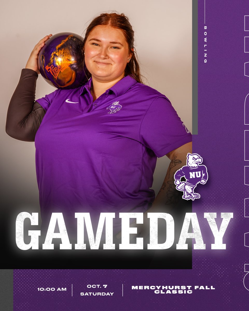 For the first time in program history. 

𝓘𝓽'𝓼 𝓖𝓪𝓶𝓮 𝓓𝓪𝔂

🟣🦅🎳
📍: Erie, Pa. | Rolling Meadows
📺: bit.ly/3K9Odv5