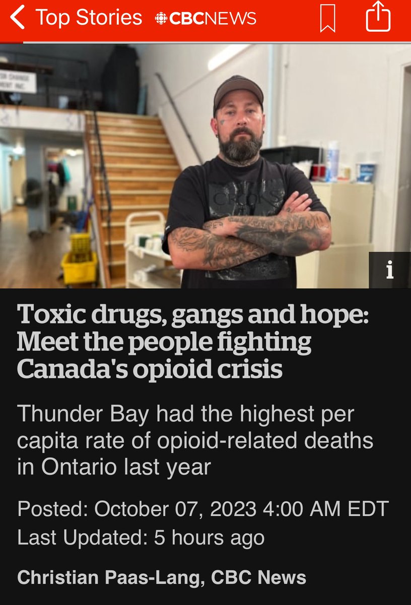 ASoberingStory's tweet photo. Can’t share news anymore on social but the CBC has this wonderful piece about the amazing work Kyle and his team are doing here in Thunder Bay. Kyle plays an integral part in our #documentary… 👍 #addiction #substanceuse #recovery #recoveryispossible #endthestigma #filmmaking https://t.co/XVGDxx2Sc9