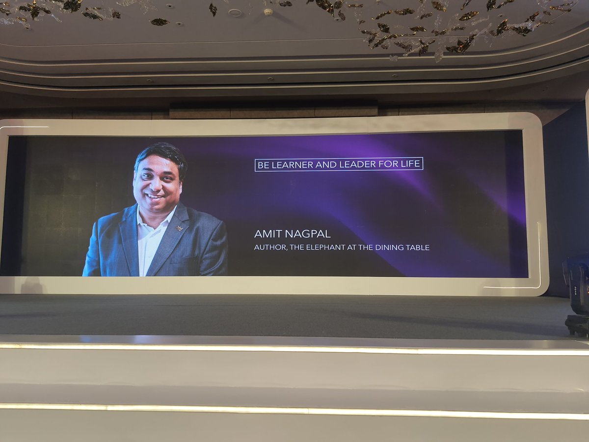 #ciocrown2023
Be the Learner and leader for life , with Author Amit Nagpal. Interactive thoughtful session.