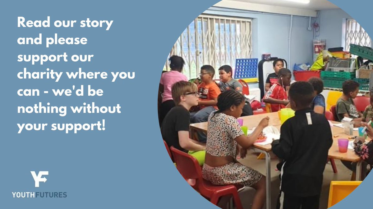 We provide a #SafeSpace in #Camberwell, #London for #Youth to grow, have fun and build lasting friendships 😊

Read our story and please #support our #charity where you can - we'd be nothing without your support! 

ow.ly/wF0B50JGw2I 

#YouthWork