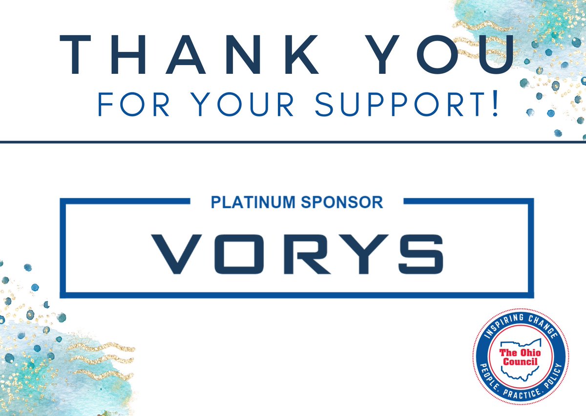 Thank you for your support, Vorys! Your Platinum Sponsorship helped make our 2023 Annual Conference possible.