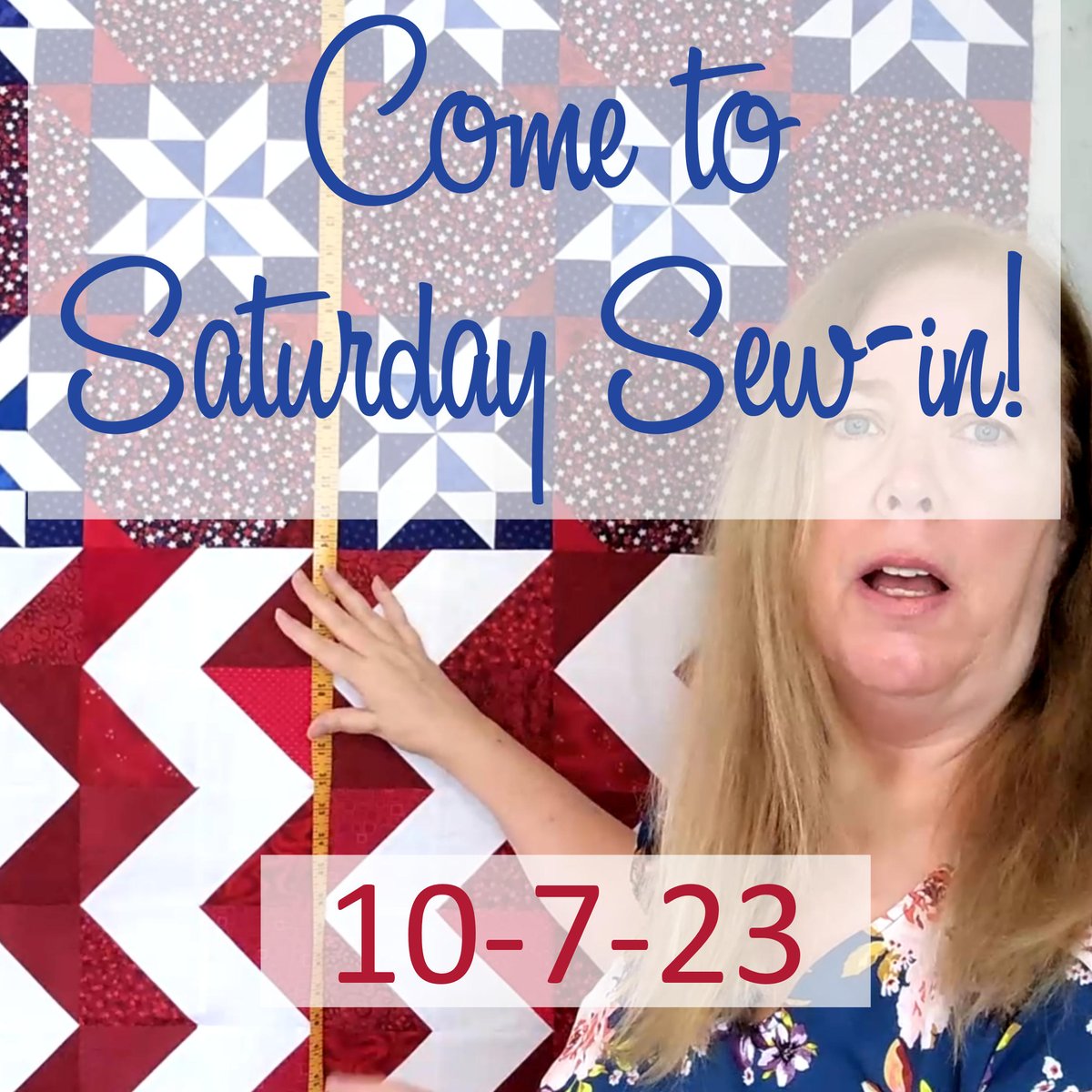 What are you working on? Today I'm recording some videos for an upcoming quilt class.

ow.ly/oBye50z3dEy

#inquiringquilter #saturdaysewin #saturdaysewing
