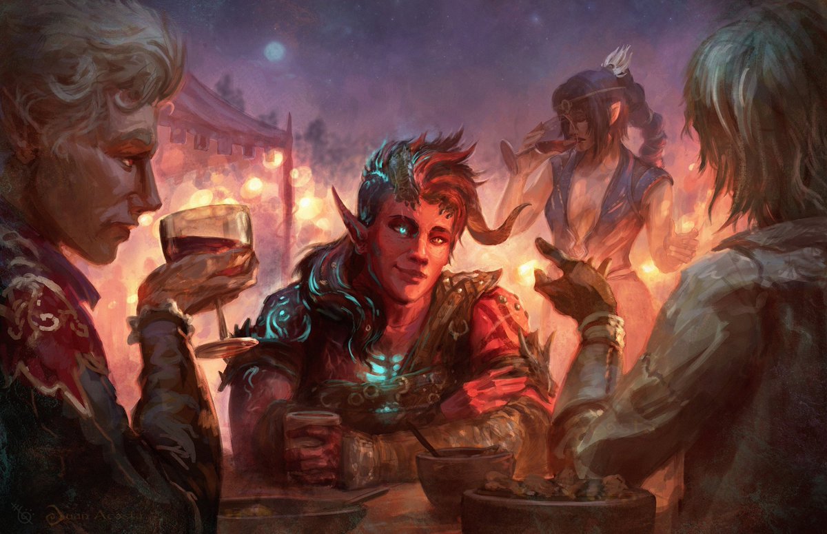 Gather your party ⚔️🍻🍷
#BaldursGate3