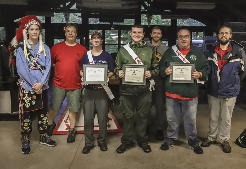 oalodge44's tweet photo. New Vigil Members Darren Woodruff, Aidan Tarafas, and Ryan Hinton with their guides Matt Woodruff, Aaron Silfies, Jon Frantz, and Chief of the Fire Zach Z. https://t.co/ptBuYSjpJD