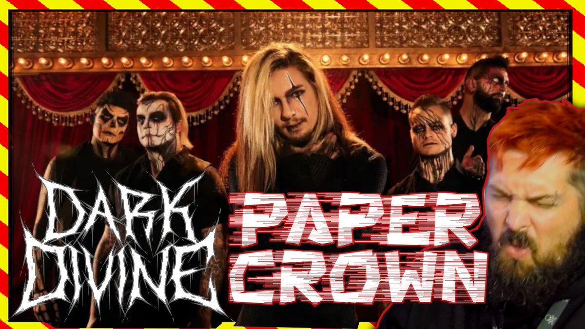 dannyrockreacts's tweet photo. dark devine team up with Bryan from Fame an Fire for this song Paper Crown and this is my reaction

https://t.co/HBRSIEUtpZ

#darkdivine #fameonfire #reaction #papercrown #metalmusicreaction #metalcorereaction #metalcore https://t.co/eK6o6uby69