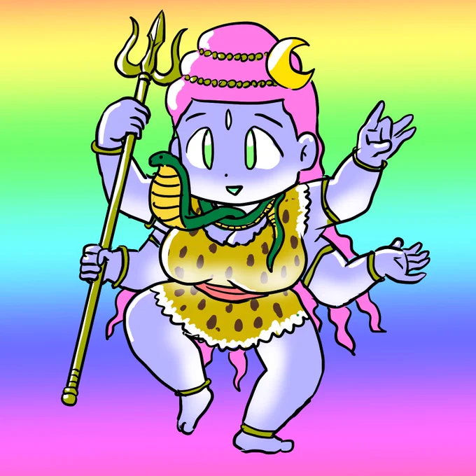 らくがき。シヴァちゃん 