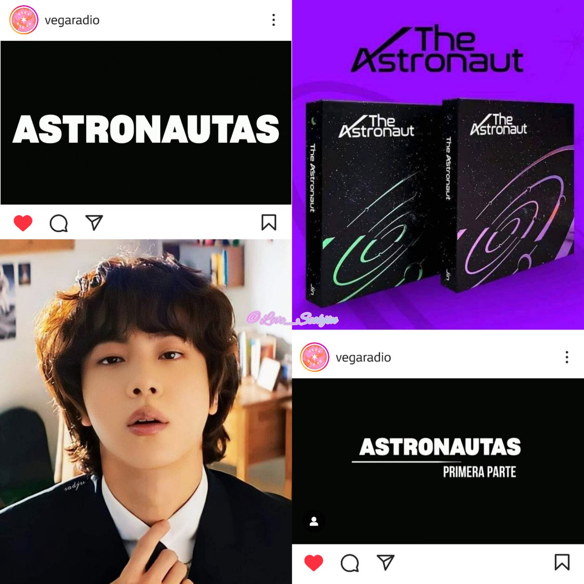 love_seokjin's tweet photo. 🏆 #TheAstronaut by #JIN  consecutive 50th weeks 1st place celebration project 👏🏻
🆕[Vega Radio]
FBx2✔https://t.co/tXuR4S5bJ4
✔https://t.co/RFmOi2pgyN 
INSx2✔https://t.co/1jwNiG7dIT
✔https://t.co/C8rDNGQa2X

ALWAYS YOURS JIN
#700DaysWithYOURS
SEOKJIN
#방탄소년단진 @BTS_twt https://t.co/pCOhtXcVbH