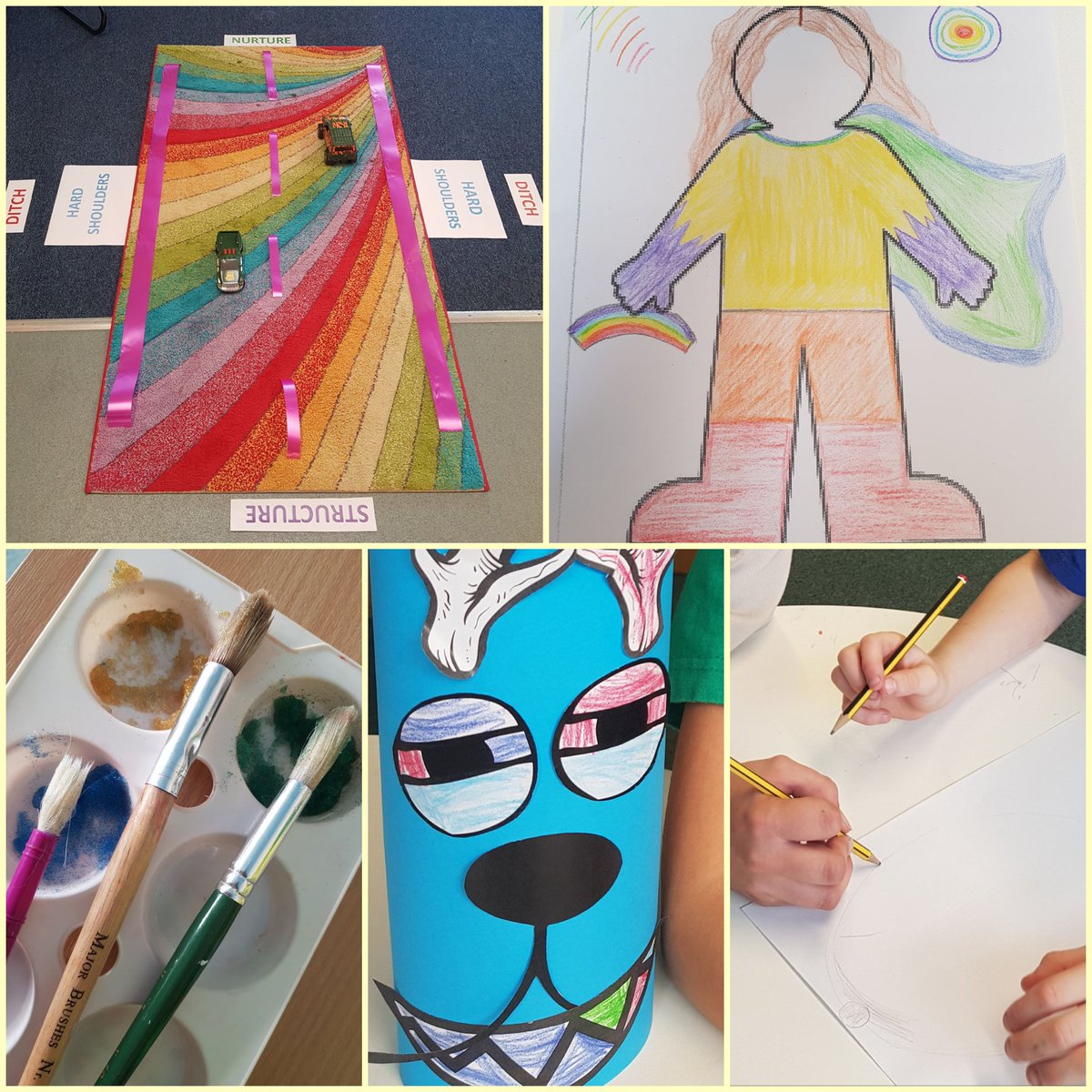 calmchameleon13's tweet photo. Hi, I'm still here 👋🏼
Been a bit poorly & a tad busy, sorry to have deserted the page for a while.
A few shots of what's been happening lately 📸
#eveningparentprogramme #superheroes #glitterpaints #creatingcreatures #drawingtogether #connections #laughter #facialexpressions https://t.co/O79ALRJusC