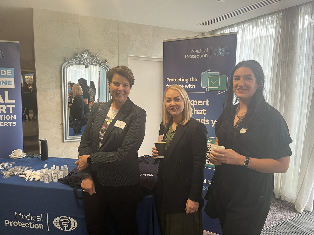 unabuckleyweir's tweet photo. @rosablackgp @lesleylaand and Alicia Hayes having a “Challenging Conversation” @WomenMedIreland in limerick @MPSdoctorsIRE 
 #WiMIMConference23 https://t.co/9Rpwy6Xxqy