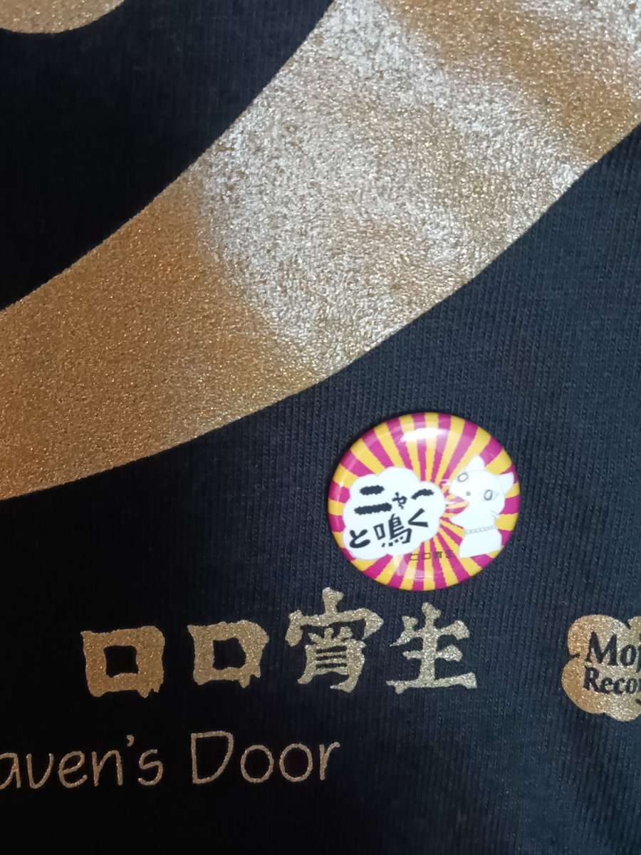 bangamuri's tweet photo. もう黒地のTシャツは買わないと決めていたのに、素晴らしいライブを見せつけられたので我を忘れて買ってしまいました。
#TheEmeralds
#口口宵生
#つしまみれ https://t.co/3pz49b2ei9