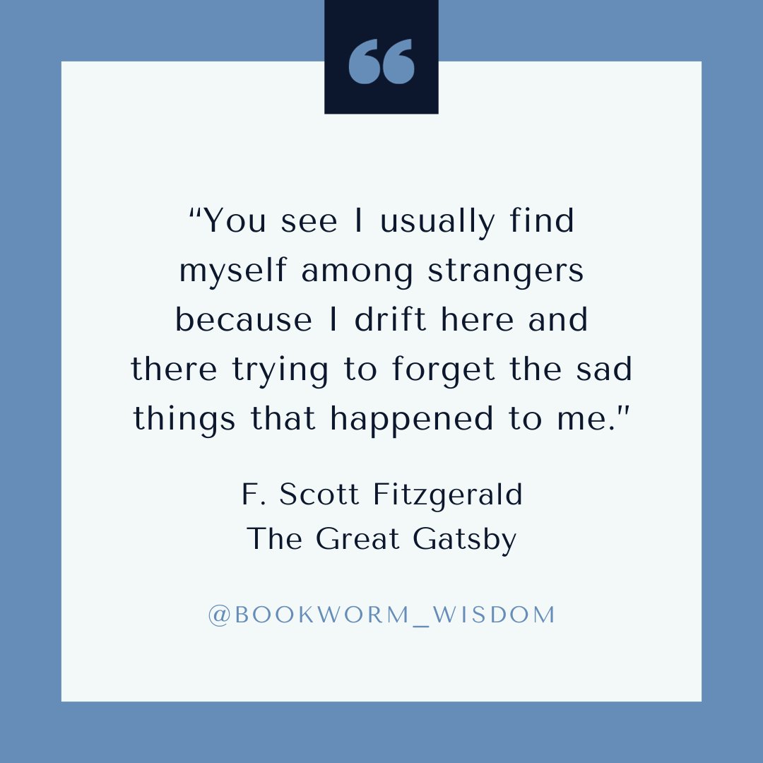 Bookworm_wisdom's tweet photo. F. Scott Fitzgerald 
#quotes #quotesoftheday #quoteoftheday #quote #book #books #literature #FSFitzgerald https://t.co/BswOSRdQu0