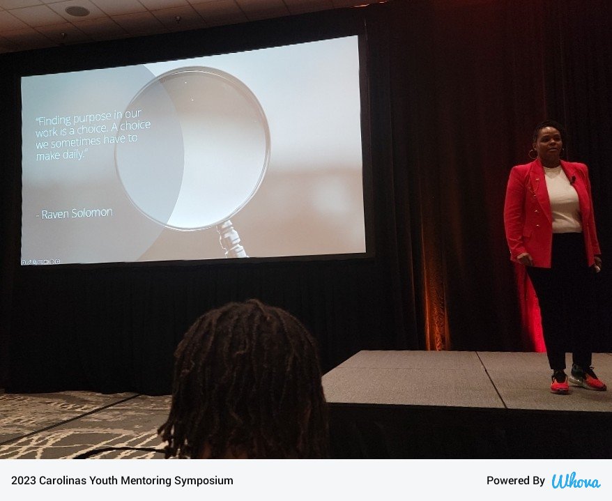 maininitiative's tweet photo. Blessed by this mornings keynote, Raven Solomon, and her message focused on purpose work! What a great start! #CYMS #MentoringMatters https://t.co/ipMkzJqWUA