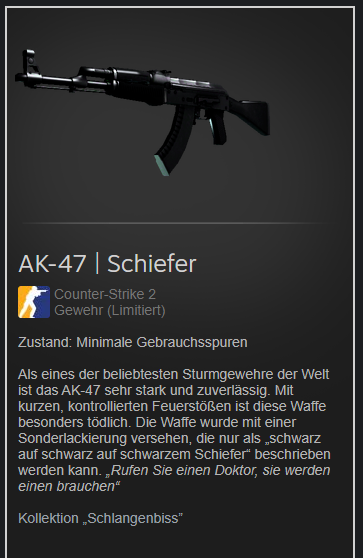 Ich habe meine 600 Follower geknackt und wollte daher auch mal ein kleines Giveaway starten 🔥

🎁 AK-47 | Slate MW

➡️ Folgende Punkte müsst ihr machen:

✅ Folgt mir
✅ Retweet
✅ Tag 1 Freund

📷 Giveaway ends in 8 days! 15.10.2023 ⏰