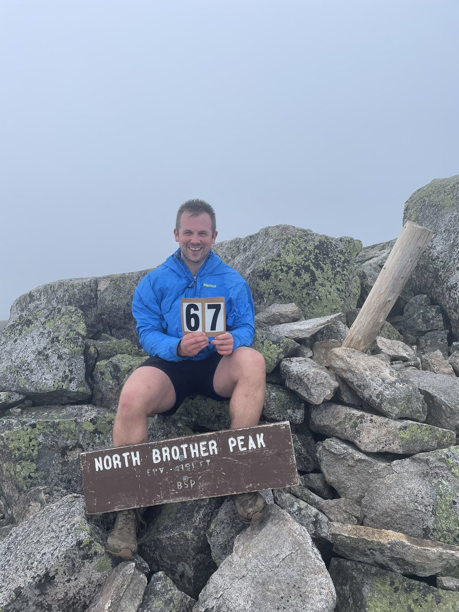 strthcoachgreg's tweet photo. I started #hiking back in 2019 when I was living in VT. This continued and became an even bigger part of my life when I moved to ME. Yesterday I completed the #ne67, the 67 4000+ foot peaks in Vermont, New Hampshire, and Maine. So grateful to have had this experience. https://t.co/Ix4TTnmPHY