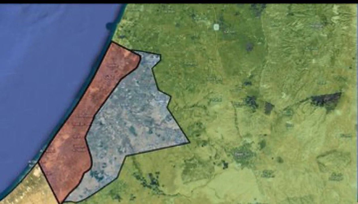 🔴 URGENTE | La resistencia palestina ha recuperado de la ocupación israelí un área mayor que la propia Franja de Gaza 👇