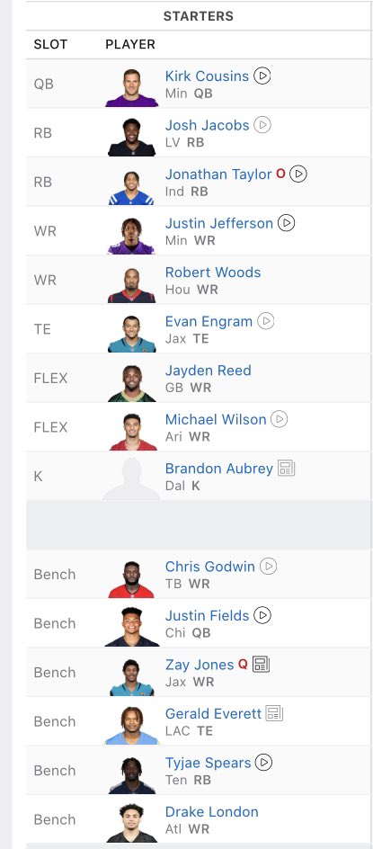 FantasyFoggers's tweet photo. @BetwithJizz These mf’s are starting someone who doesn’t even have a fucking headshot this week https://t.co/cJPTiyqZic