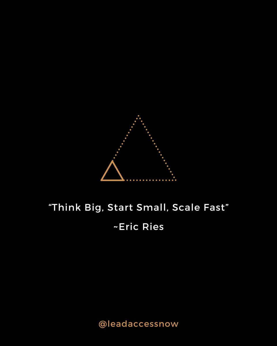 leadaccessnow's tweet photo. Dream big, take small steps, and sprint towards success. 🚀
#weekendmotivation #career #goals #success #leadaccessnow https://t.co/jb9307NsTg