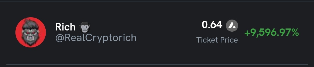 ticket price is still very low. Pump soon?

Follow me if you haven't 😉
starsarena.com/?ref=RealCrypt…