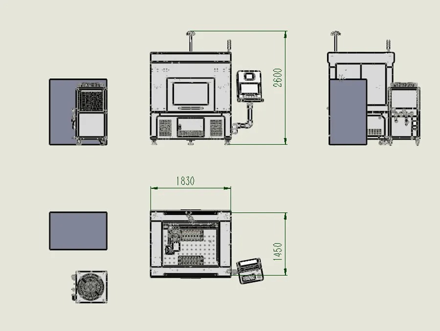 JackYan86692811's tweet photo. Laser welding machine
Machine parameters:
X axis servo motor drive, stroke 1000mm, Y axis servo motor drive, stroke 600mm, Z axis servo drive with brake, stroke 400mm.
#LithiumBatteryModule #LithiumBattery #BatteryAssembly #BatteryAssemblyLine
https://t.co/6Lq8eRQ40n https://t.co/ayGtWOxygF