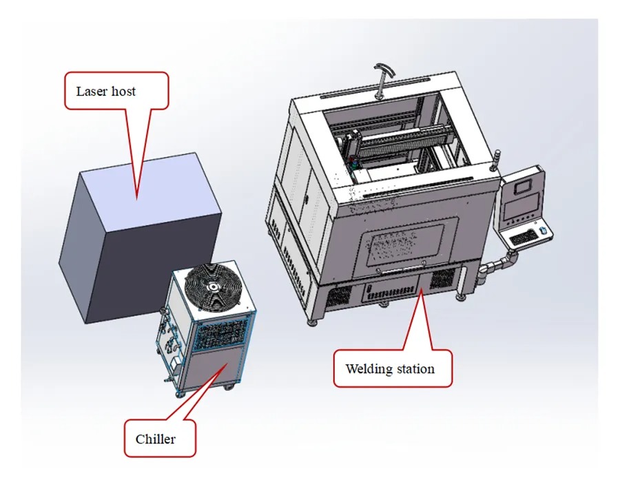 JackYan86692811's tweet photo. Laser welding machine
Machine parameters:
X axis servo motor drive, stroke 1000mm, Y axis servo motor drive, stroke 600mm, Z axis servo drive with brake, stroke 400mm.
#LithiumBatteryModule #LithiumBattery #BatteryAssembly #BatteryAssemblyLine
https://t.co/6Lq8eRQ40n https://t.co/ayGtWOxygF